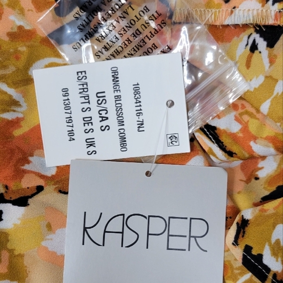 Kasper Multicolor Floral Blouse - Picture 6 of 6